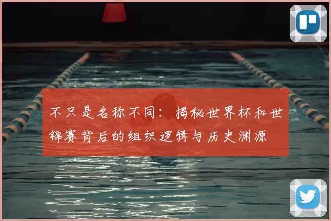 不只是名称不同：揭秘世界杯和世锦赛背后的组织逻辑与历史渊源