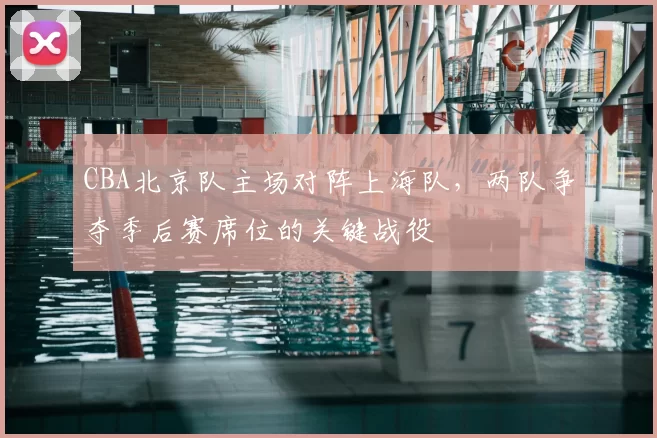 CBA北京队主场对阵上海队，两队争夺季后赛席位的关键战役